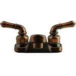 Dura Faucet Faucet, Classical Series, 2 Teapot Classical Handle, 2 Hole Application - DF-PL700C-ORB