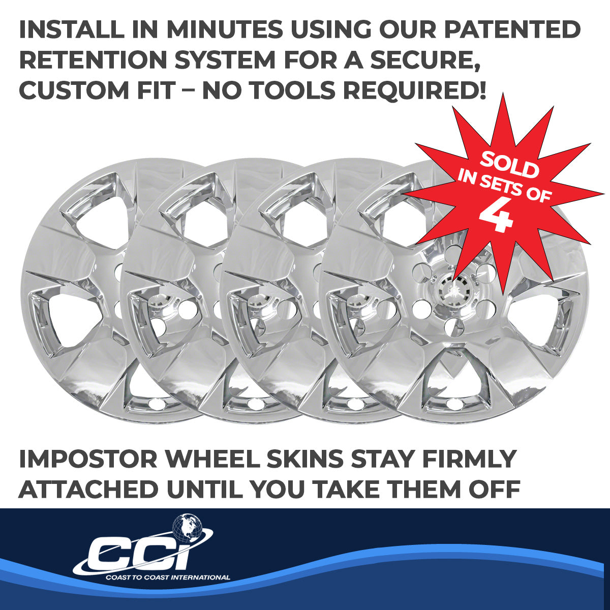 Coast2Coast Wheel Skins & Styled Wheel Covers IWCIMP435X product image 4