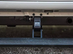 AMP Research Running Board, Textured Powder Coated, Black, Die Cast Aluminum - 76153-01A