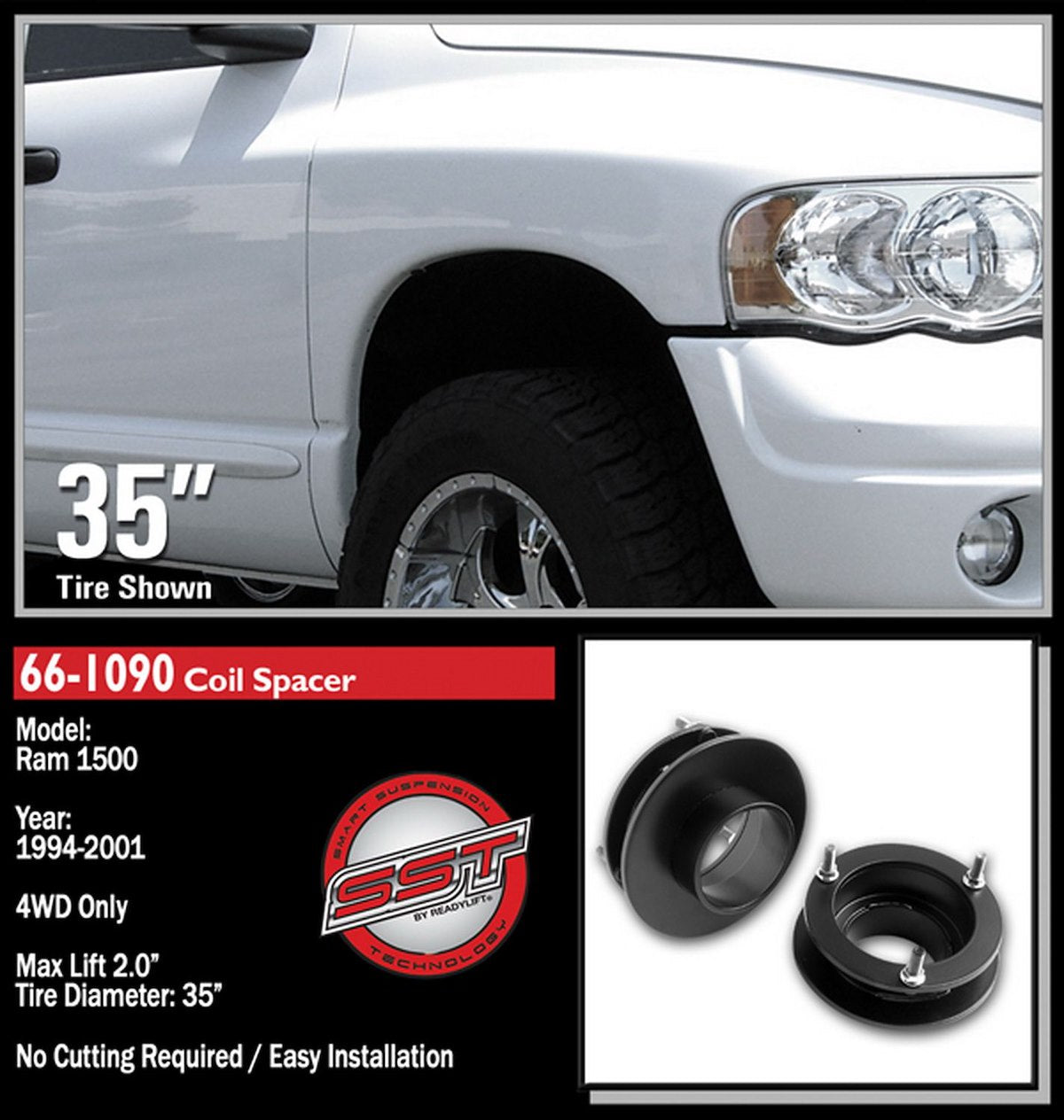 ReadyLift Suspension Leveling Kit 66-1090 product image 2
