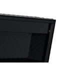 Weather Guard Tool Box, Gloss Black, Aluminum, 27-1/2 in Length x 72 in Width x 18-1/2 in Height - 117-5-04