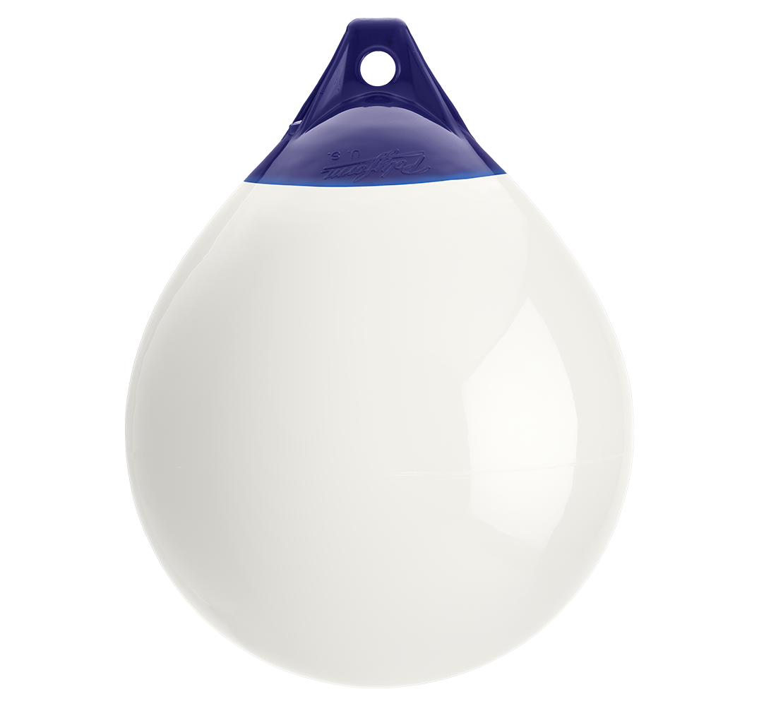 Polyform Mooring Buoy, A-Series, A-3 Model, 17 in Diameter x 23 in Length - 91-415-516