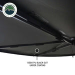 Overland Vehicle Systems Awning, 20 ft Length x 13 ft Width, Black Weather Cover - 19690002