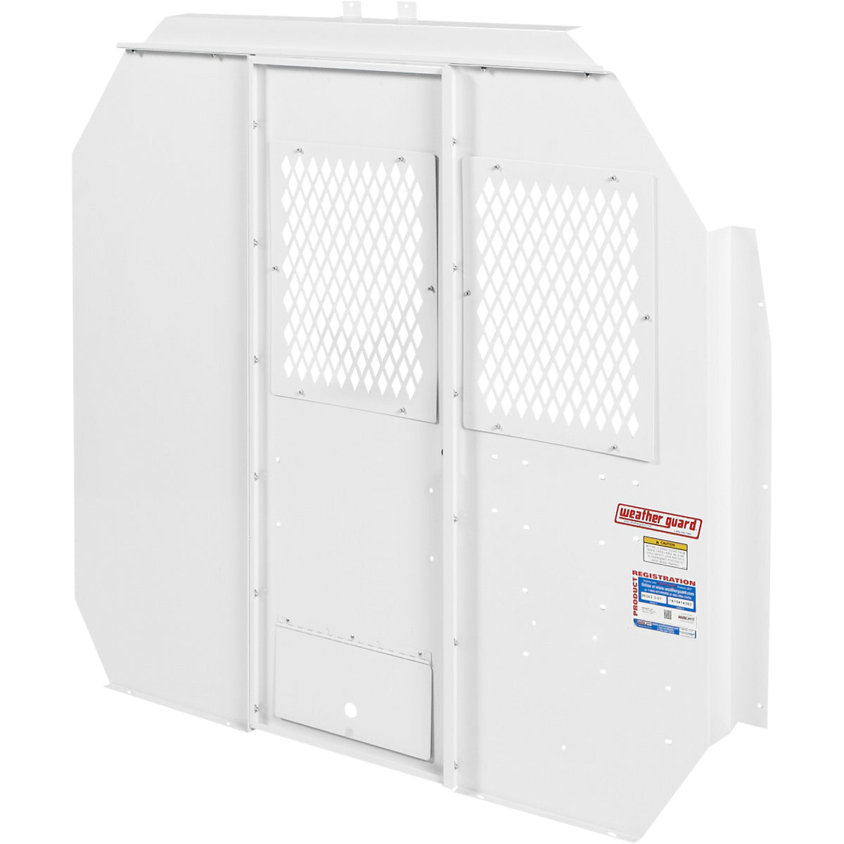 Weather Guard Bulkhead Divider, White, Steel - 96302-3-01D
