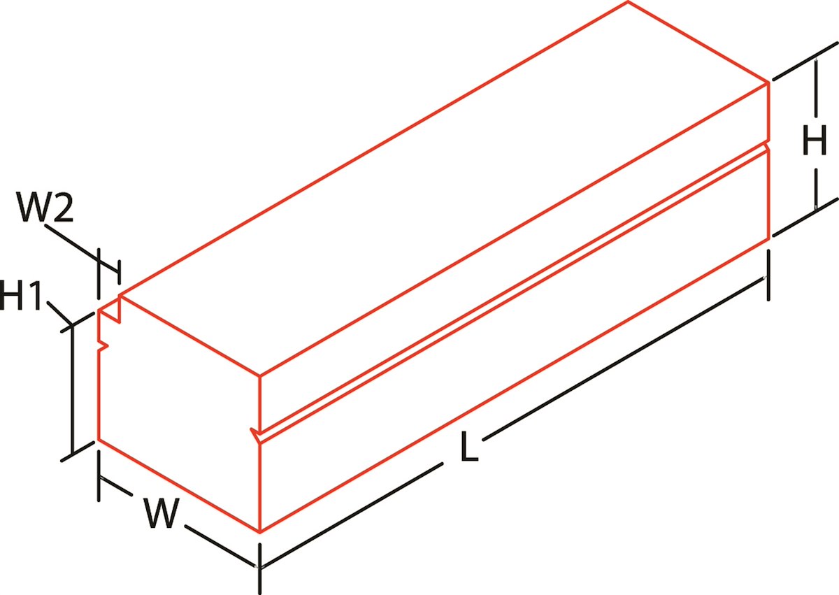 Dee Zee Tool Box, Red Label, Black Textured Powder Coated Aluminum, 46.5 in Length x 19 in Width x 16 in Height - DZ8546TB