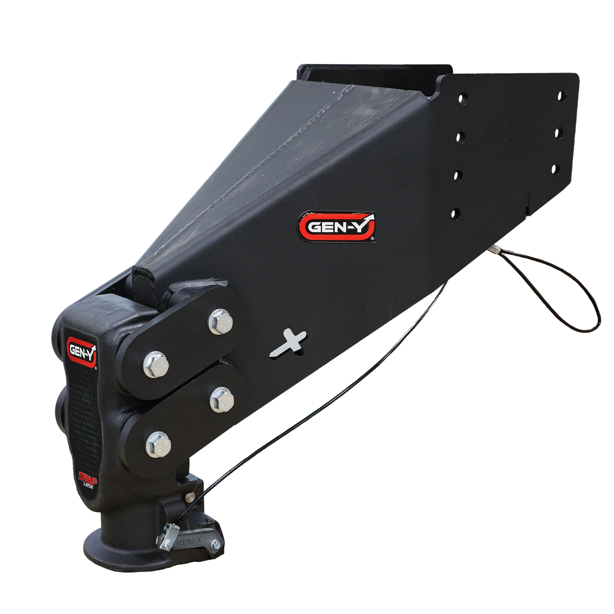 GEN-Y Hitch Fifth-Wheel to Gooseneck Couplers GH-8076AL-BRK-BK product image 1