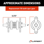 Lippert Slide Out Gear, 2-1/2 in Diameter - 123356