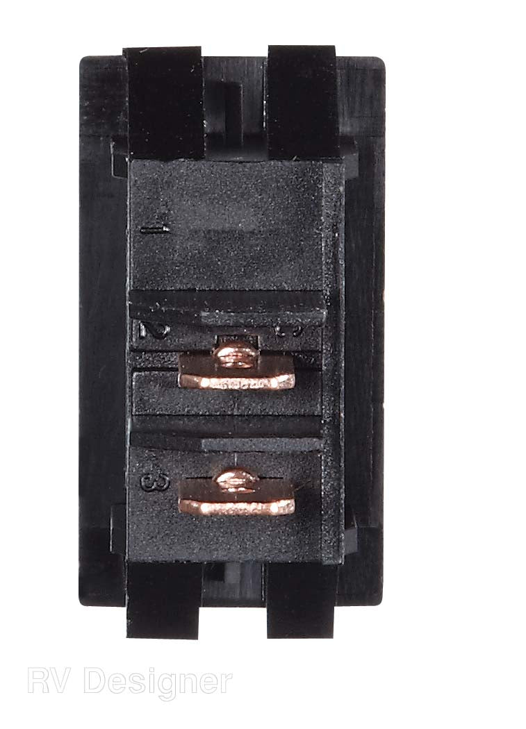 RV Designer Multi Purpose Switch, 10 amp Max, 0.550 in x 1.125 in Cutout - S269
