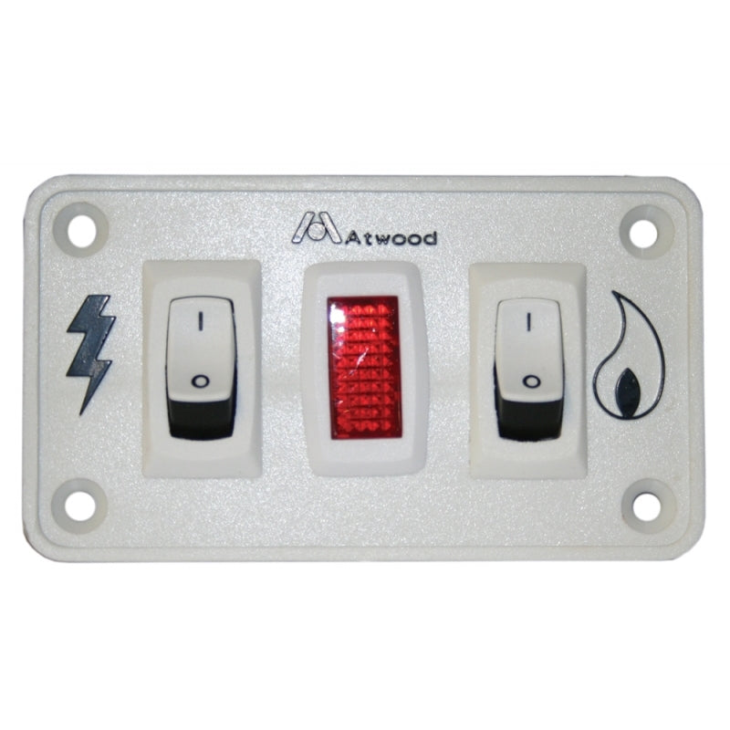 Dometic Water Heater Power Switch, 12 V DC, White - 91230