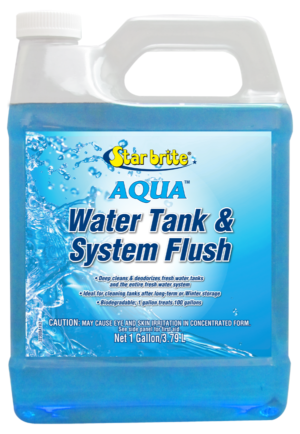 Star Brite Fresh Water System Cleaner, 1 gal Solution Cleans Up To 100 gal Of Water, 1 gal Jug, Pack of 4 - 032300