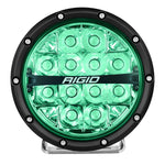 Rigid Industries Driving/Fog Light, 360 Series, LED Bulb, 6 in Round, Set Of 2 - 36412