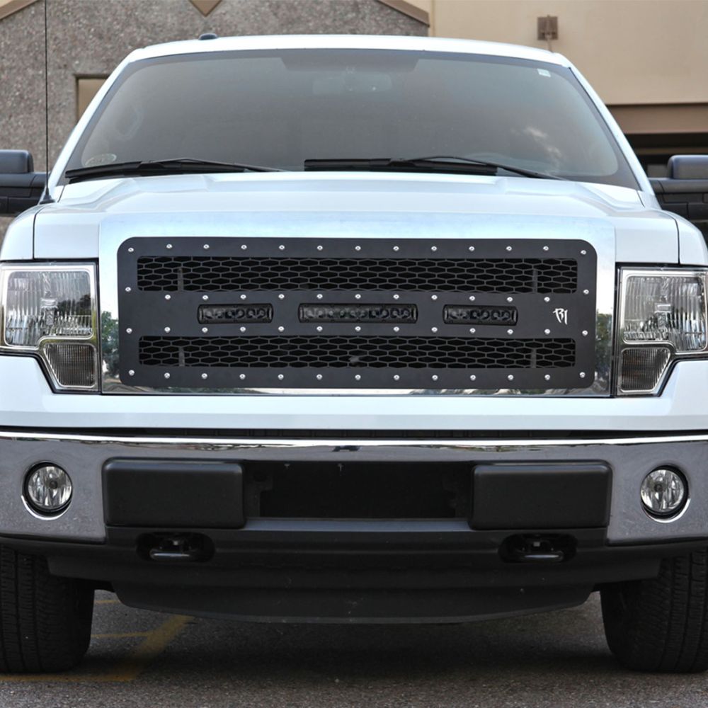 Rigid Industries Light Bar, SR Series Midnight Edition, LED, 6 in Length - 906213BLK