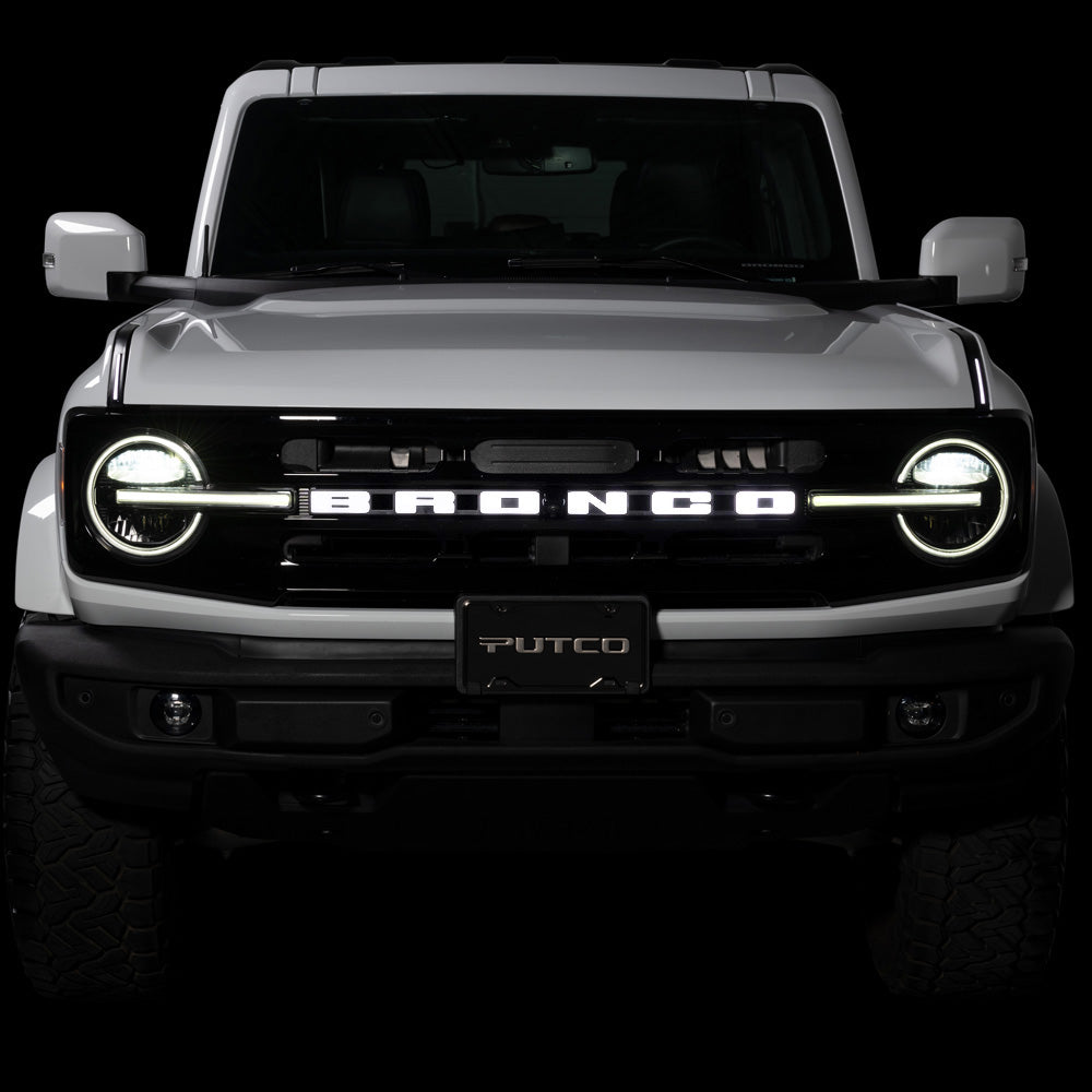 Putco Emblem, Amber/White LED, IP69K Rated - 92851