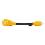 Camco Power Cord Adapter, 4 Prong For L14-30 Locking, 30 amp Dogbone - 55382