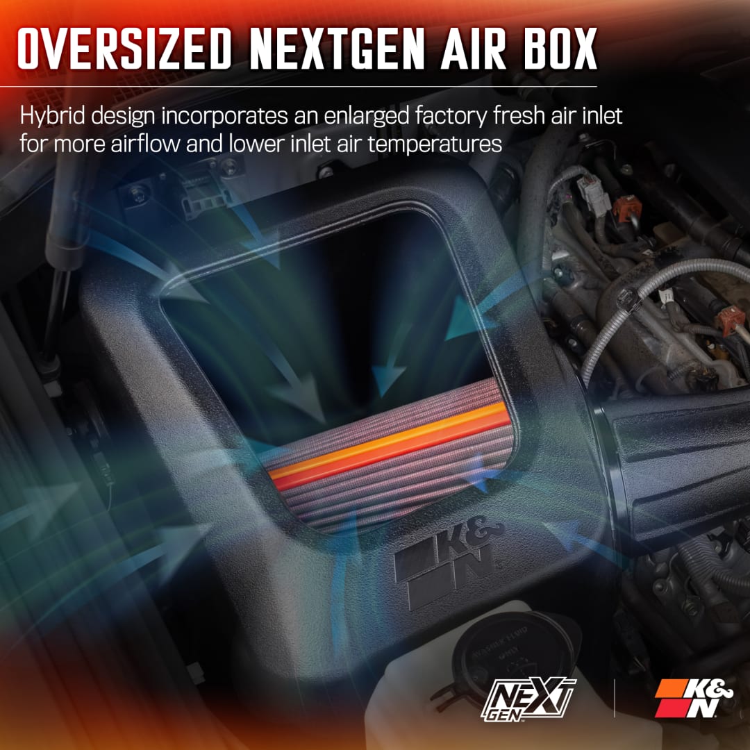 K&N Air Cleaner Assemblies and Air Intake Kits 50-9036 product image 10