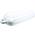 Attwood Marine Boat Fender, White, 5 in Diameter x 22 in Length - 9355D1