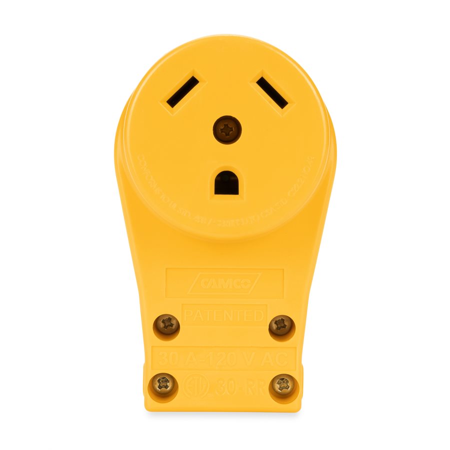 Camco Power Cord Plug End, 30 amp - 55343