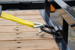 Keeper Corporation Tie Down Strap, 27 ft Length x 2 in Width, 3333 lb Load Capacity, 10000 lb Break Strength - 04622