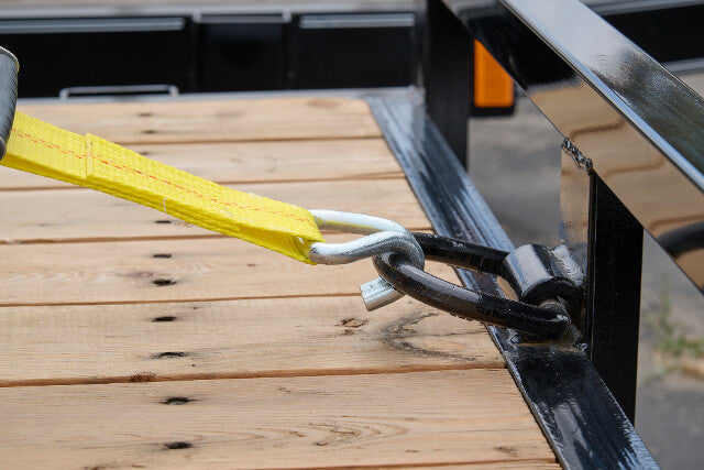 Keeper Corporation Tie Down Strap, 27 ft Length x 2 in Width, 3333 lb Load Capacity, 10000 lb Break Strength - 04622
