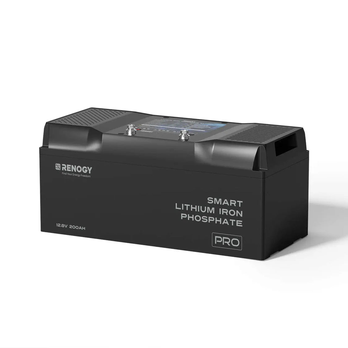 Renogy Battery, Pro Series, 12 V, Smart Lithium Iron Phosphate Style (LiFePO4) - RBT12200LFP-BT-G1-US