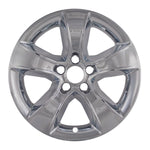 Coast2Coast Wheel Skin, 17 in, 5 Spokes, Chrome, Set Of 4 - IWCIMP352X