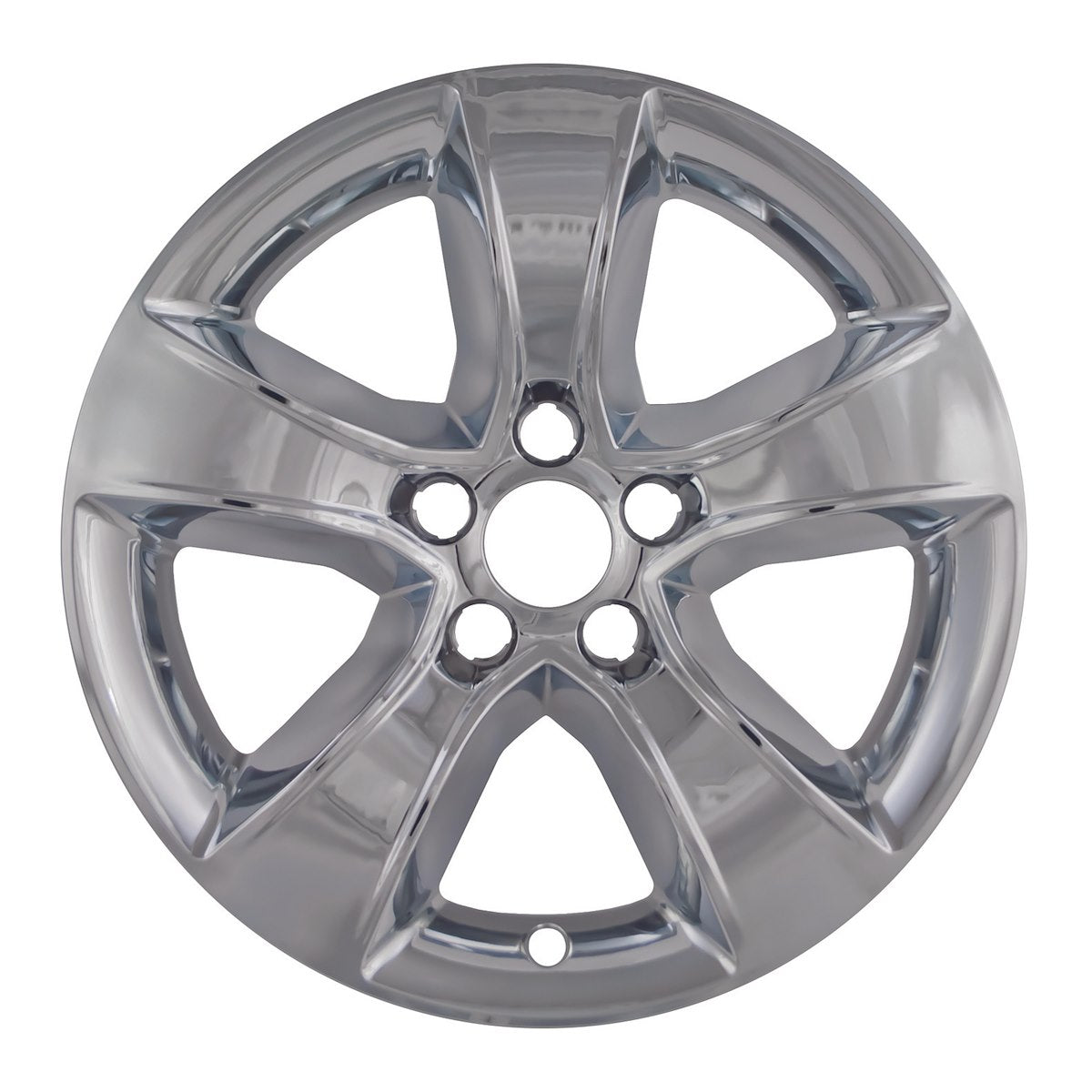 Coast2Coast Wheel Skin, 17 in, 5 Spokes, Chrome, Set Of 4 - IWCIMP352X