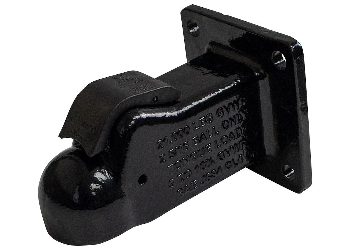 Demco RV Trailer Coupler, 21,000 lb Capacity, 2-5/16 in Ball, Black - 15923-81