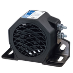 Ecco Electronic Backup Alarm, 82 To 102 Decibels, 12 To 24 V DC, Black - SA950