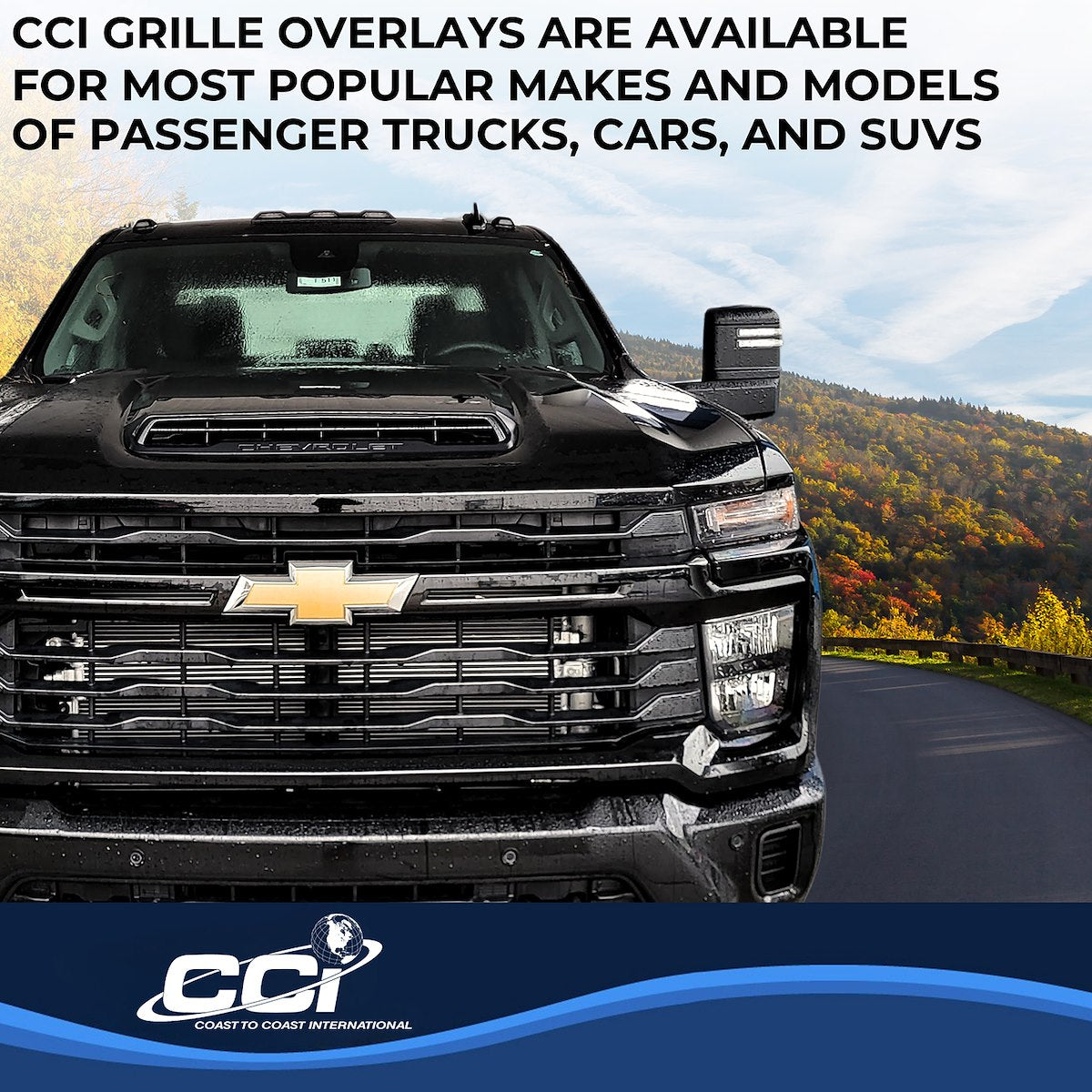 Coast2Coast Grille Overlays GI208BLK product image 5