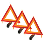 Performance Tool Emergency Reflector Kit, 17-1/2 in Length x 17.2 in Height, Set Of 3 - W1498