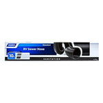 Camco Sewer Hose, 10 ft Extended Length, 14 in Compressed Length, 3 in Diameter - 39601