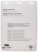 Phoenix Products Shower Head Hose, 60 in Length, White/Nylon - PF276022