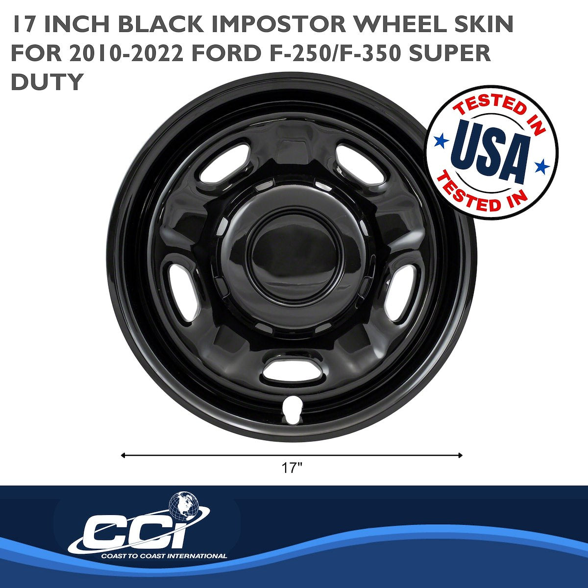 Coast2Coast Wheel Skins & Styled Wheel Covers IWCIMP96BLK product image 3