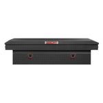 Weather Guard Tool Box, Textured Matte Black, Aluminum, 27-1/2 in Length x 72 in Width x 18-1/2 in Height - 117-52-04