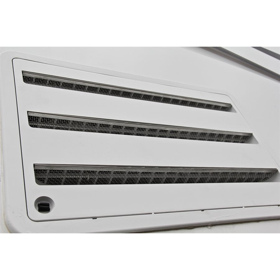 Camco Bug Screen - RV Appliance, For Use With Dometic Side Vent With 20 in Length Louver Opening, 20 in Length x 1-1/2 in Width, Pack Of 3 - 42149