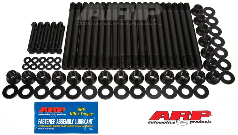 ARP Cylinder Head Stud, For Use With Ford 6.4L Powerstroke, 12 Point Nuts, Black Oxide - 250-4203