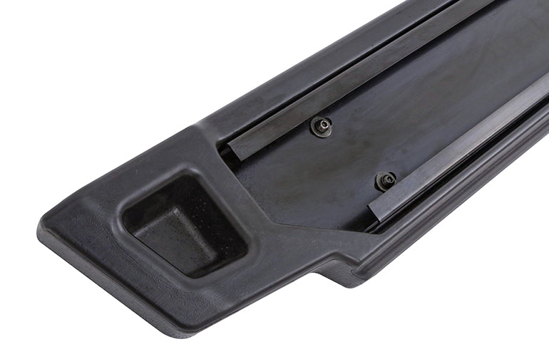 Dee Zee Running Board, Textured, Black, Blow Molded Plastic With Steel Frame Work - DZ16621