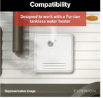 Furrion Water Heater Access Door, Black, Steel, 18-1/8 in Length x 18-1/8 in Width - FWH46EA-BL-AM