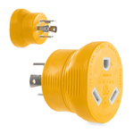 Camco Power Cord Adapter, 4 Prong Adapter - 55338