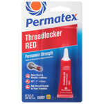 Permatex Thread Sealant, Red, 6 Milliliter Tube - 19962