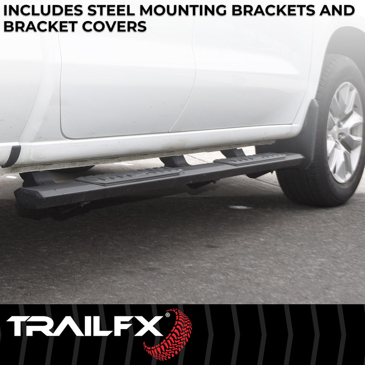 TrailFX Running Boards & Nerf Bars AL4007B product image 7