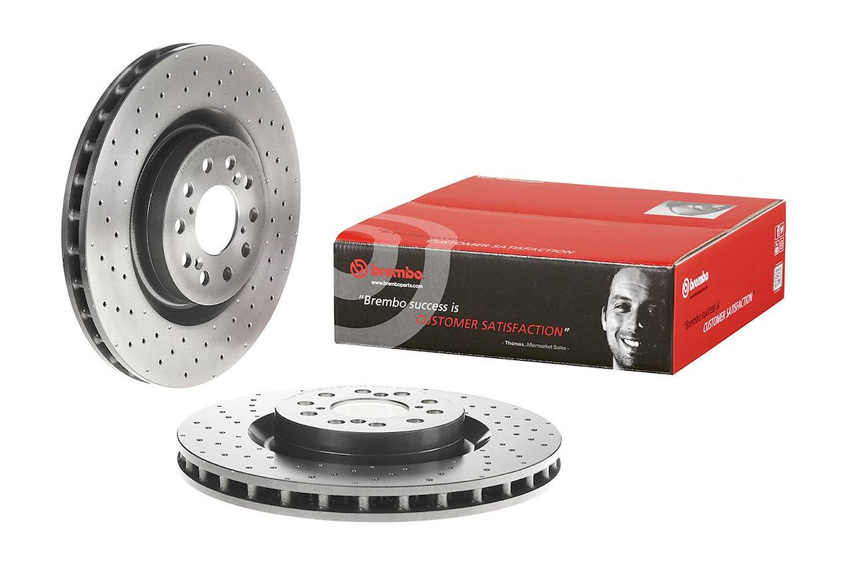 Brembo Brake Rotors 09C33811C02 product image 1