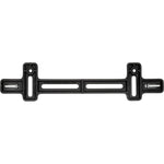Cruiser License Plate Bracket, Black, With Two Standard #2 Philips Fasteners - 79050