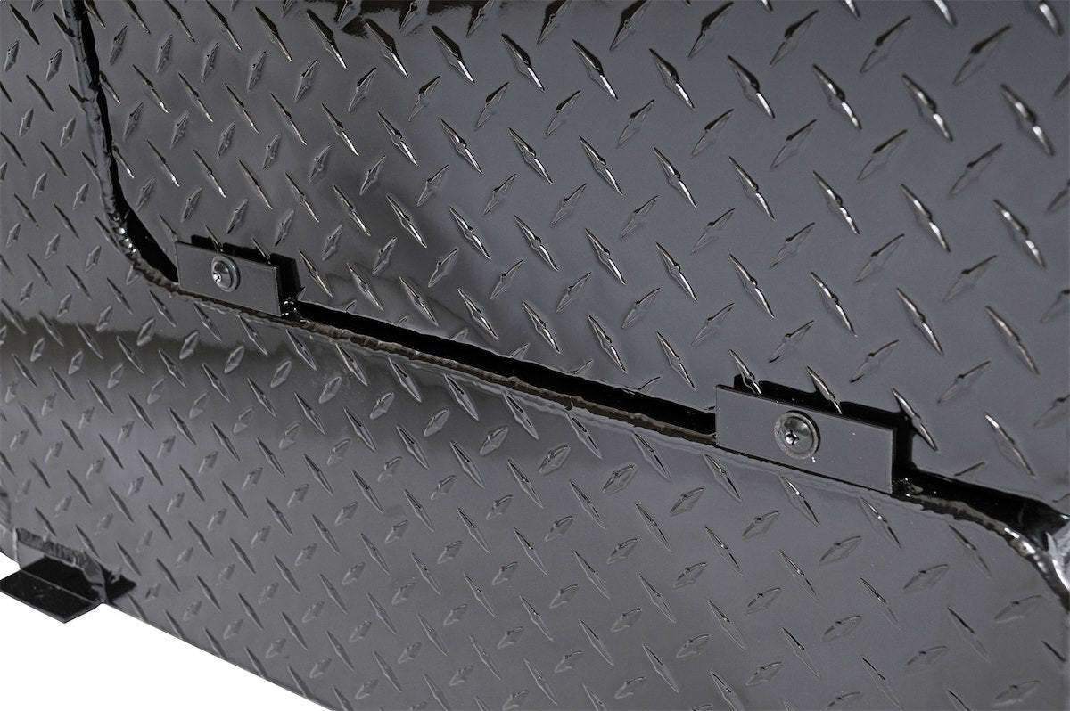 Dee Zee Liquid Transfer Tank, 19-3/4 in Length x 56-1/4 in Width x 17-5/8 in Height Chest, 111 gal Capacity, Black Diamond Tread Aluminum - DZ92656B