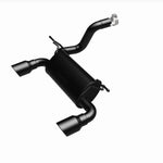 MagnaFlow Exhaust System Kit, MF Series Axle Back System, Black Stainless Steel, Black Steel Tips - 19388