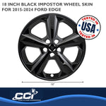 Coast2Coast Wheel Skins & Styled Wheel Covers IMP429BLK product image 3