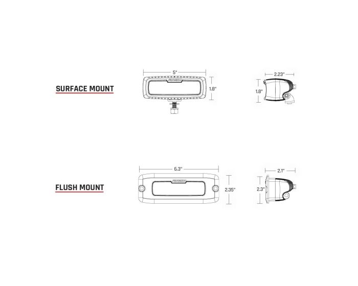 RIGID Industries Exterior Multi-Purpose LED 905513BLK product image 3