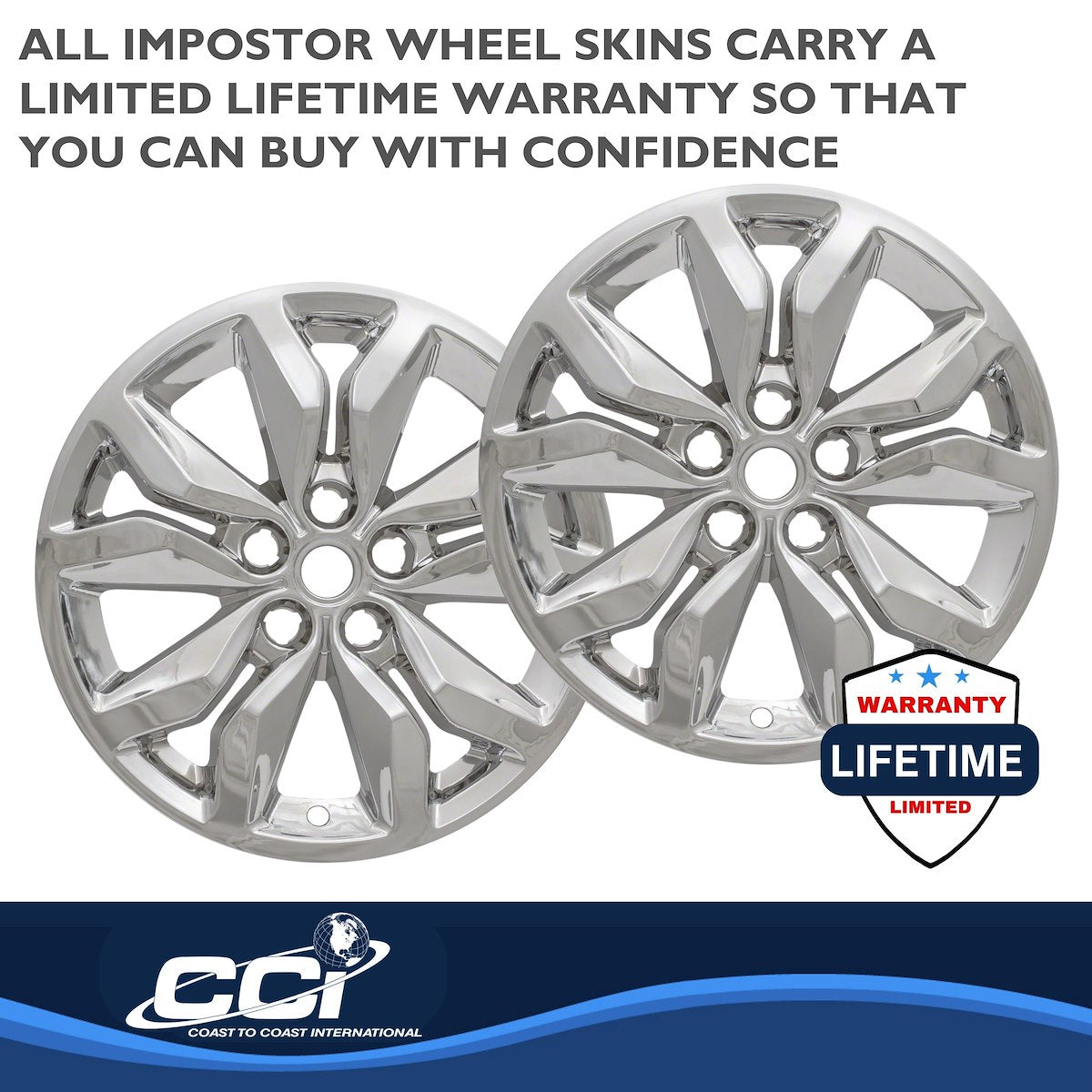 Coast2Coast Wheel Skins & Styled Wheel Covers IWCIMP407X product image 3