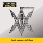 Stromberg Carlson Wheel Chock, Fits Tires Spaced 2 in To 17 in Apart, Pack Of 2 - JBP-T217.2
