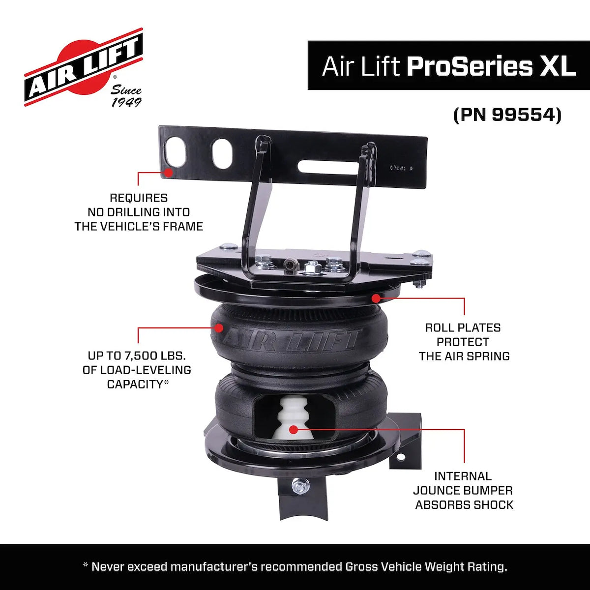 Air Lift Air Spring Kits 99554 product image 6